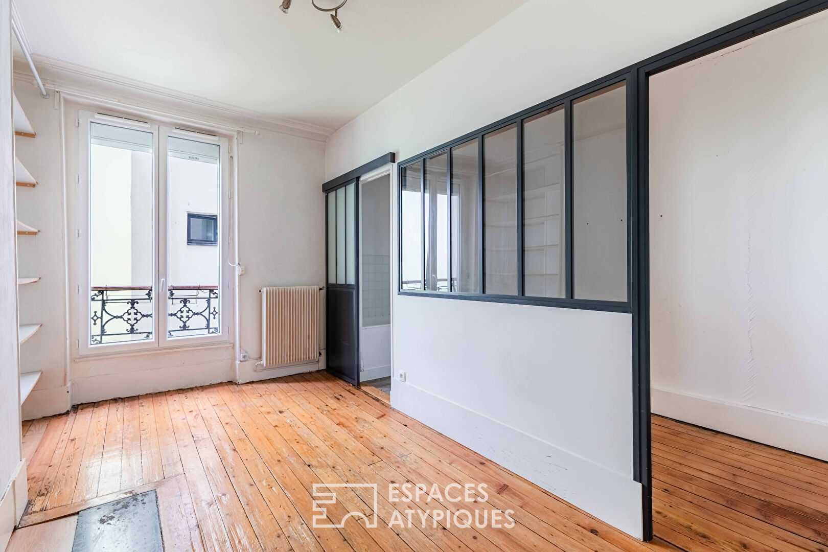 Appartement sur cour aux Batignolles