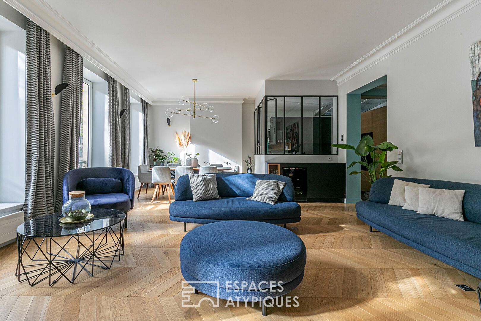 Apartment renovated by architect in Saint-Augustin