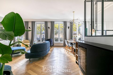 Apartment renovated by architect in Saint-Augustin