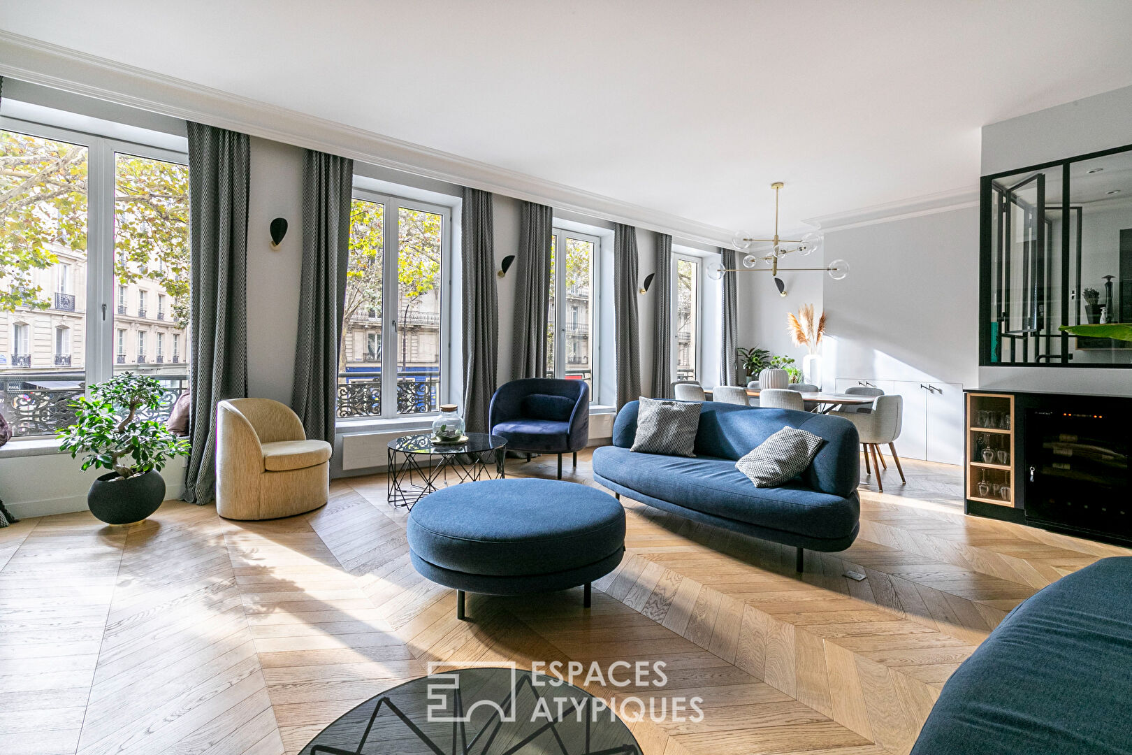 Apartment renovated by architect in Saint-Augustin