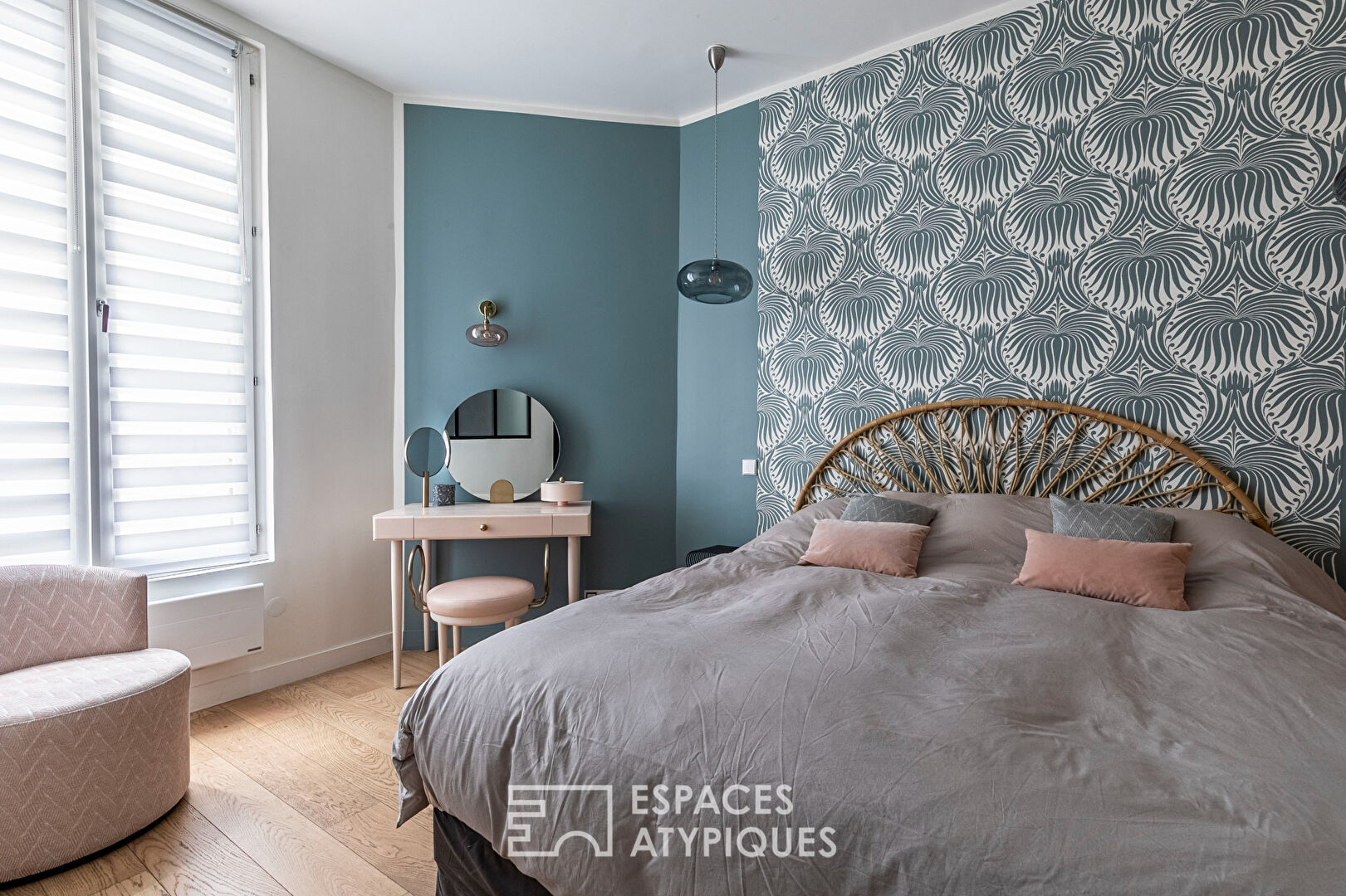 Apartment renovated by architect in Saint-Augustin