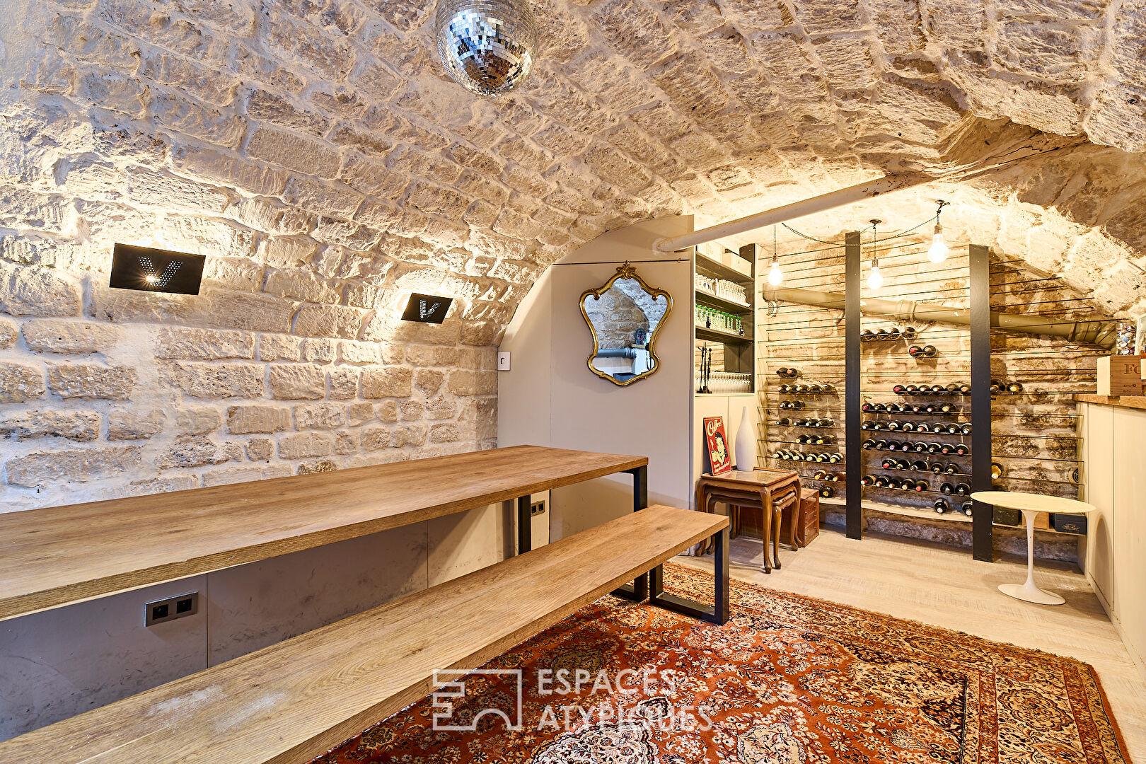 Loft-style apartment in Batignolles district