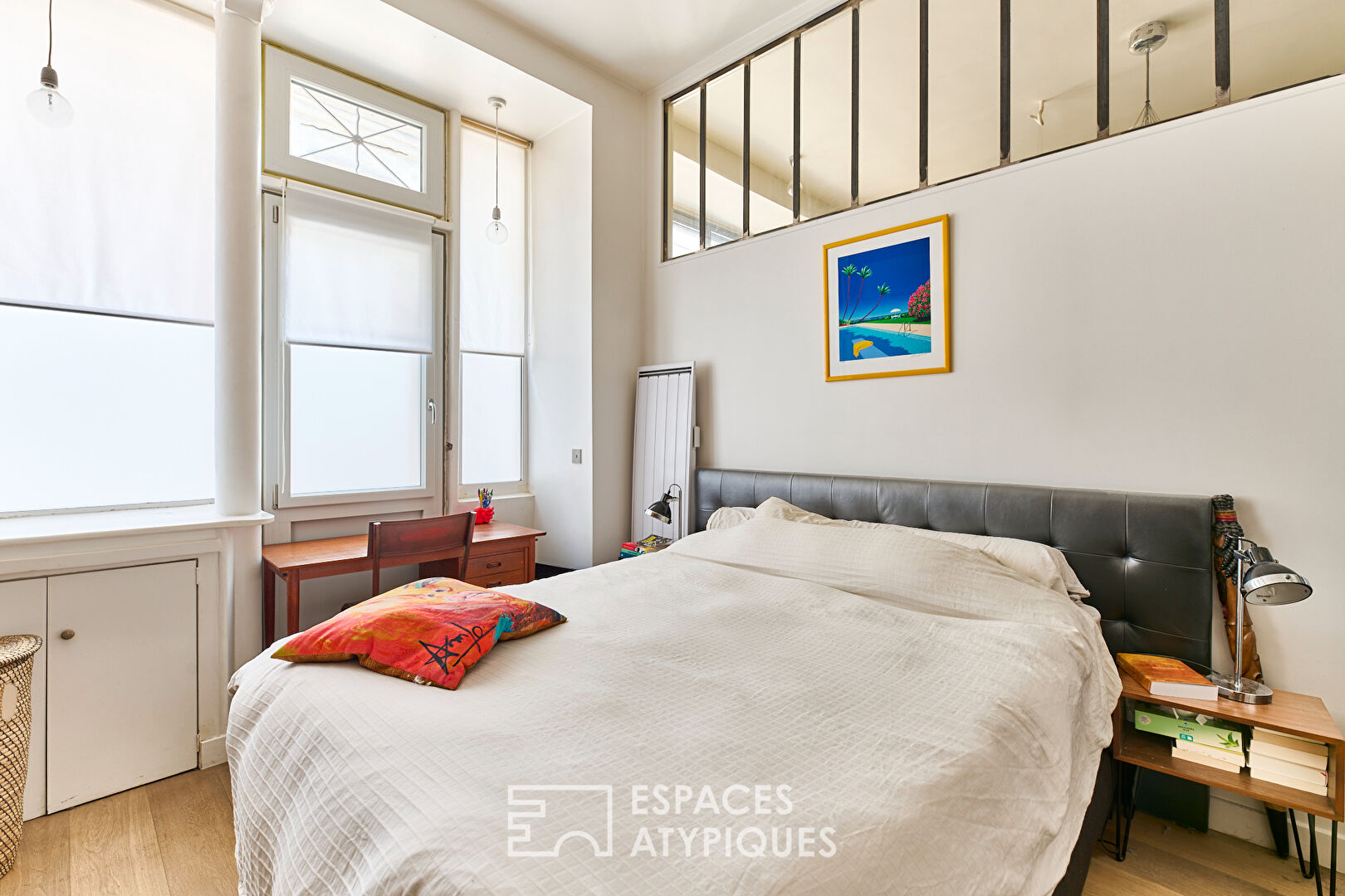 Appartement esprit loft aux Batignolles