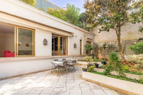 Double appartement avec terrasse et jardin – Quartier Chaillot