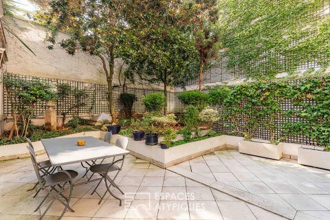 Double appartement avec terrasse et jardin – Quartier Chaillot