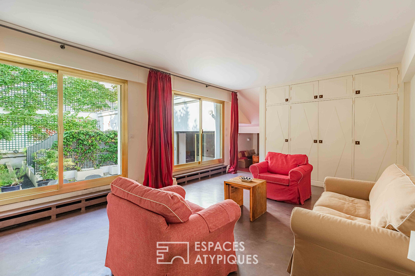 Double appartement avec terrasse et jardin – Quartier Chaillot