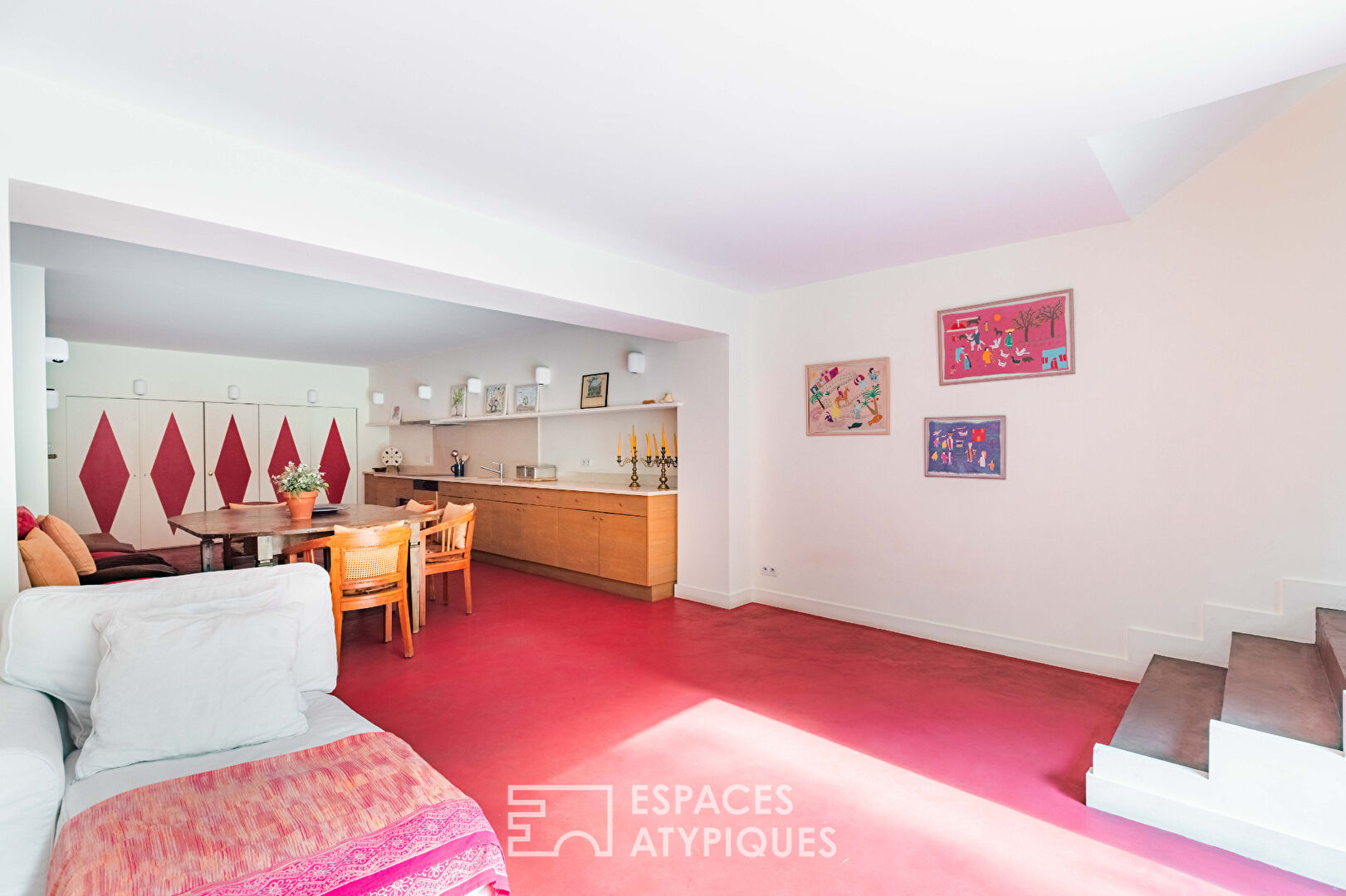 Double appartement avec terrasse et jardin – Quartier Chaillot