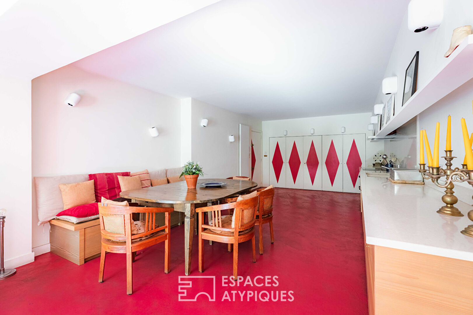 Double appartement avec terrasse et jardin – Quartier Chaillot