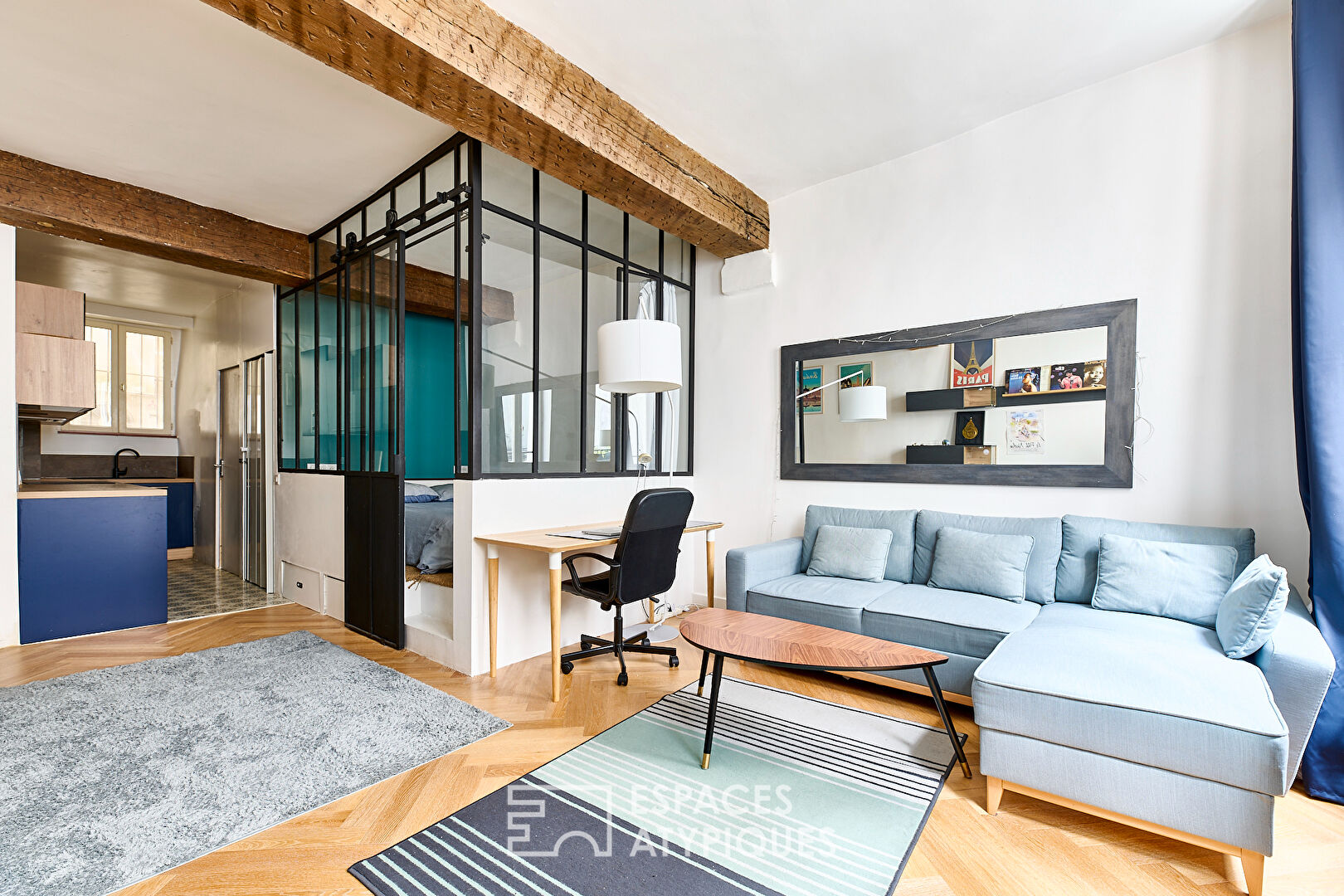 Appartement rénové – Aboukir Sentier