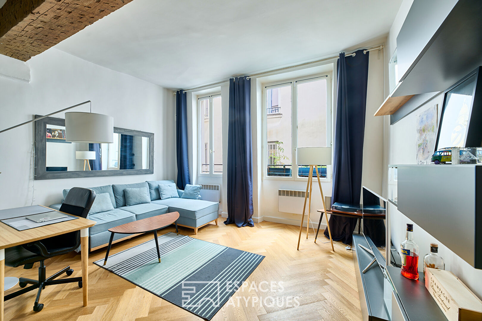 Appartement rénové – Aboukir Sentier