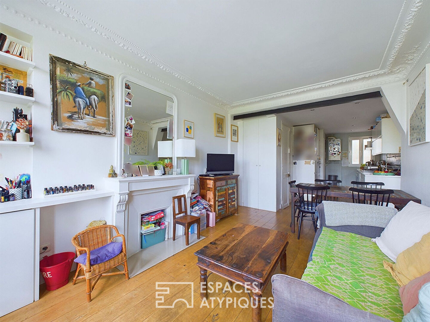 Appartement avec balcon et vue Sacré Coeur