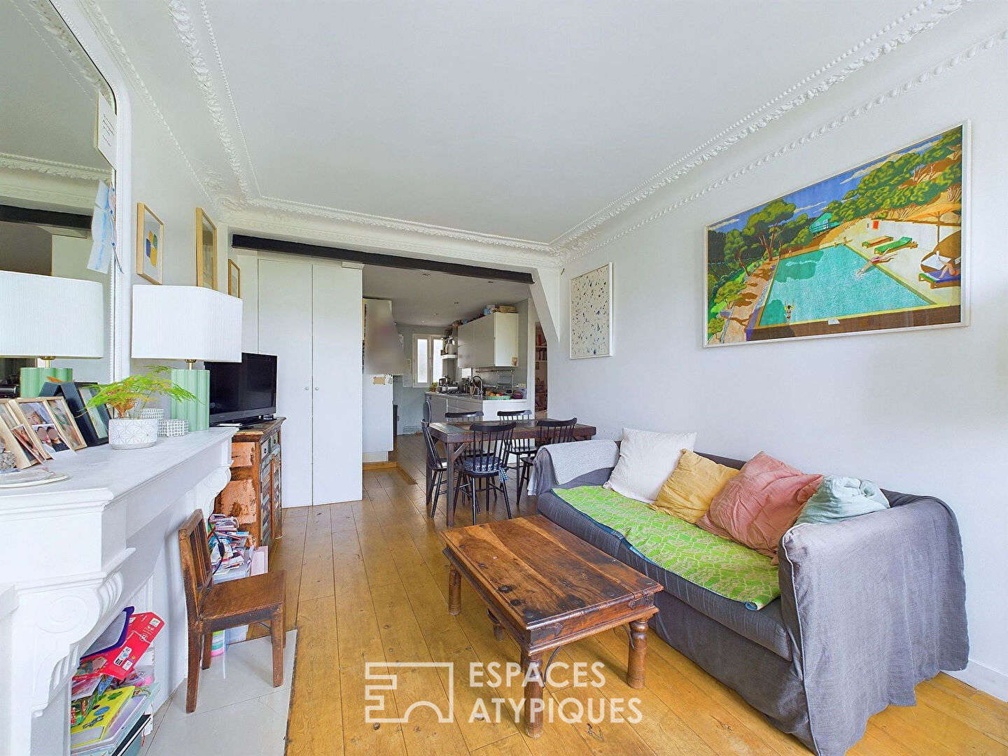 Appartement avec balcon et vue Sacré Coeur