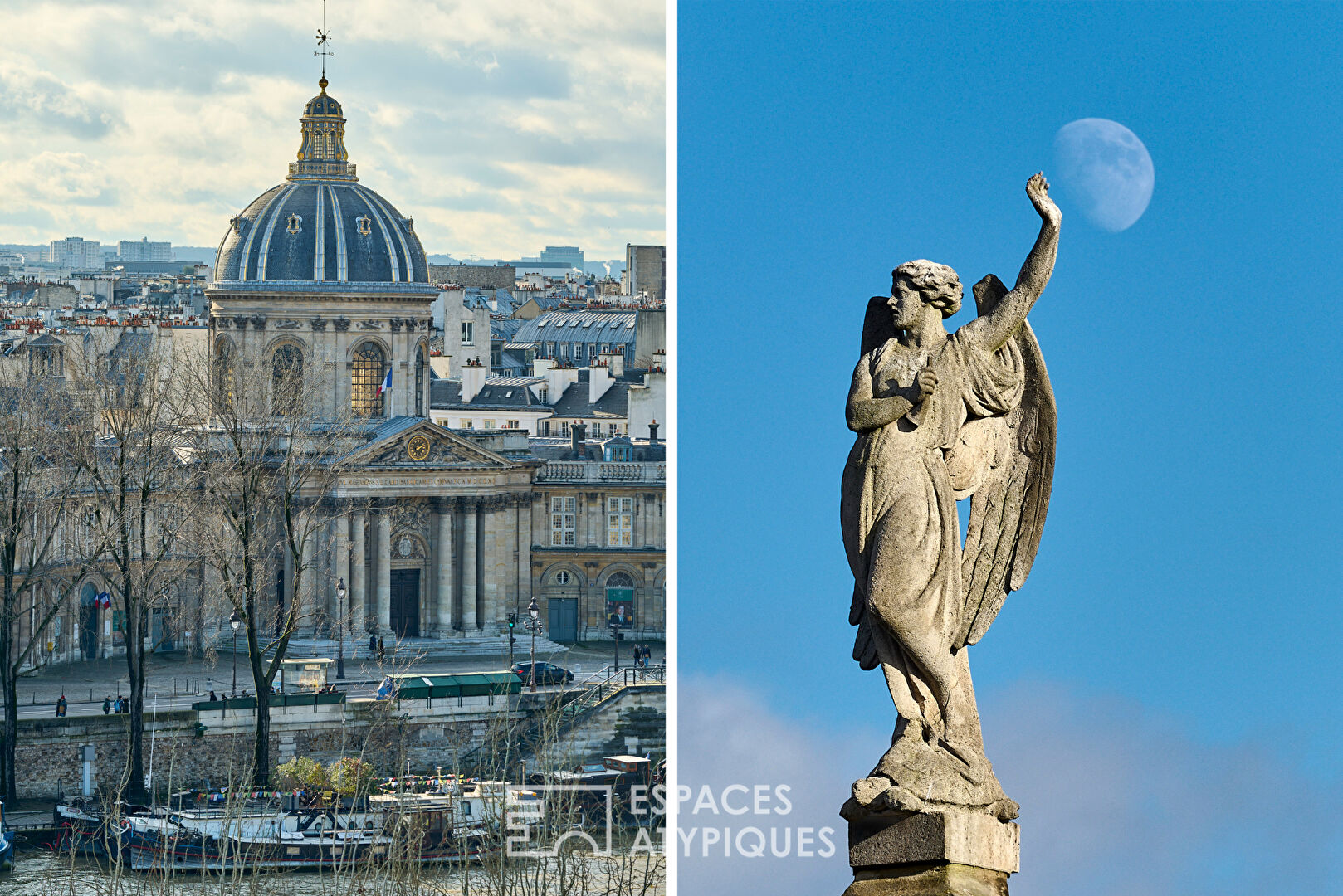 Luxueux dernier étage au coeur de Paris avec vues imprenables sur ses monuments