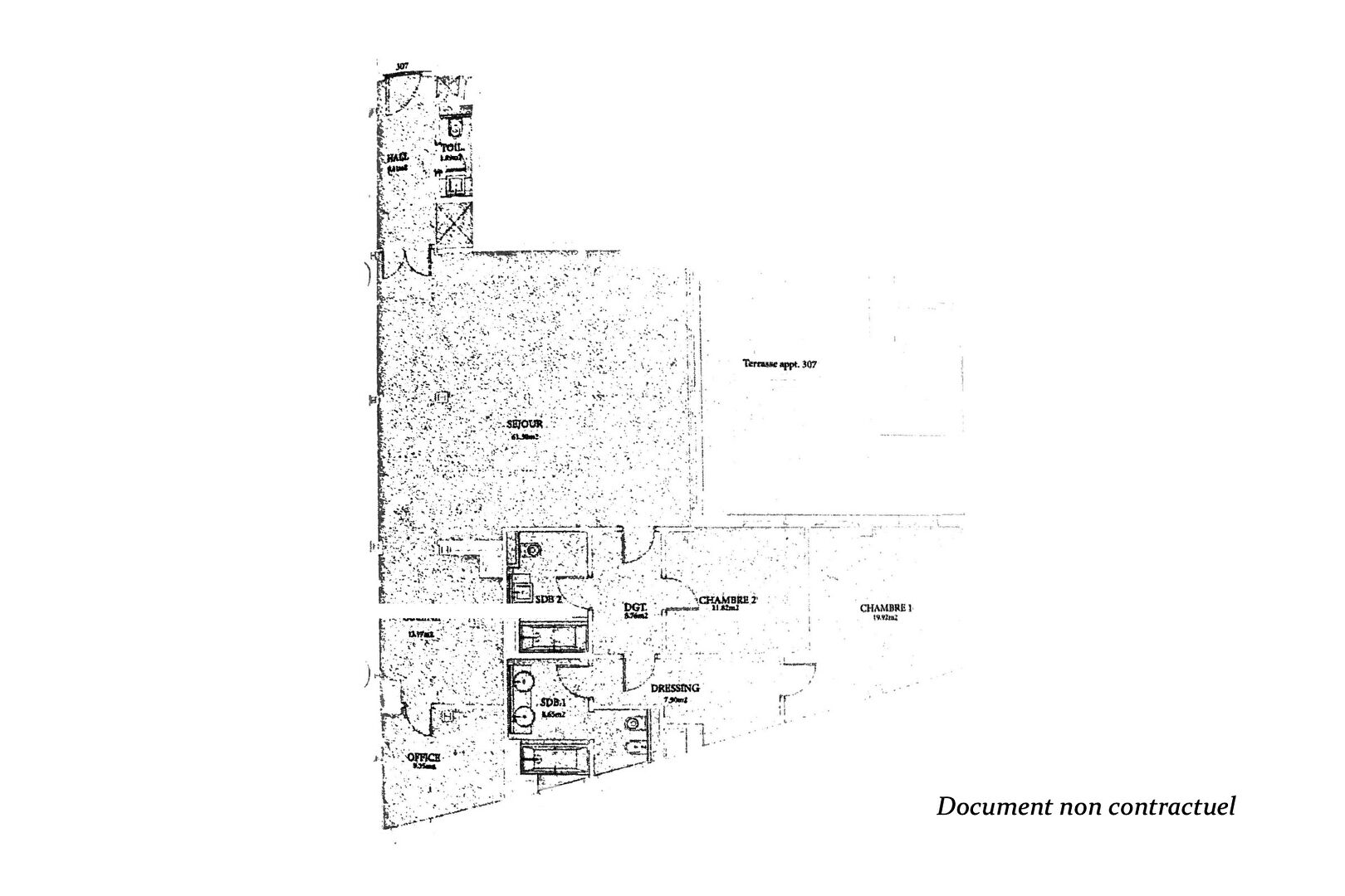 Condominium-style apartment with terrace near Etoile