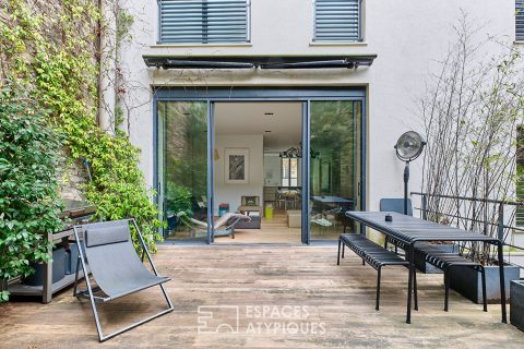 Crossing family duplex with terraces – Village d’Auteuil