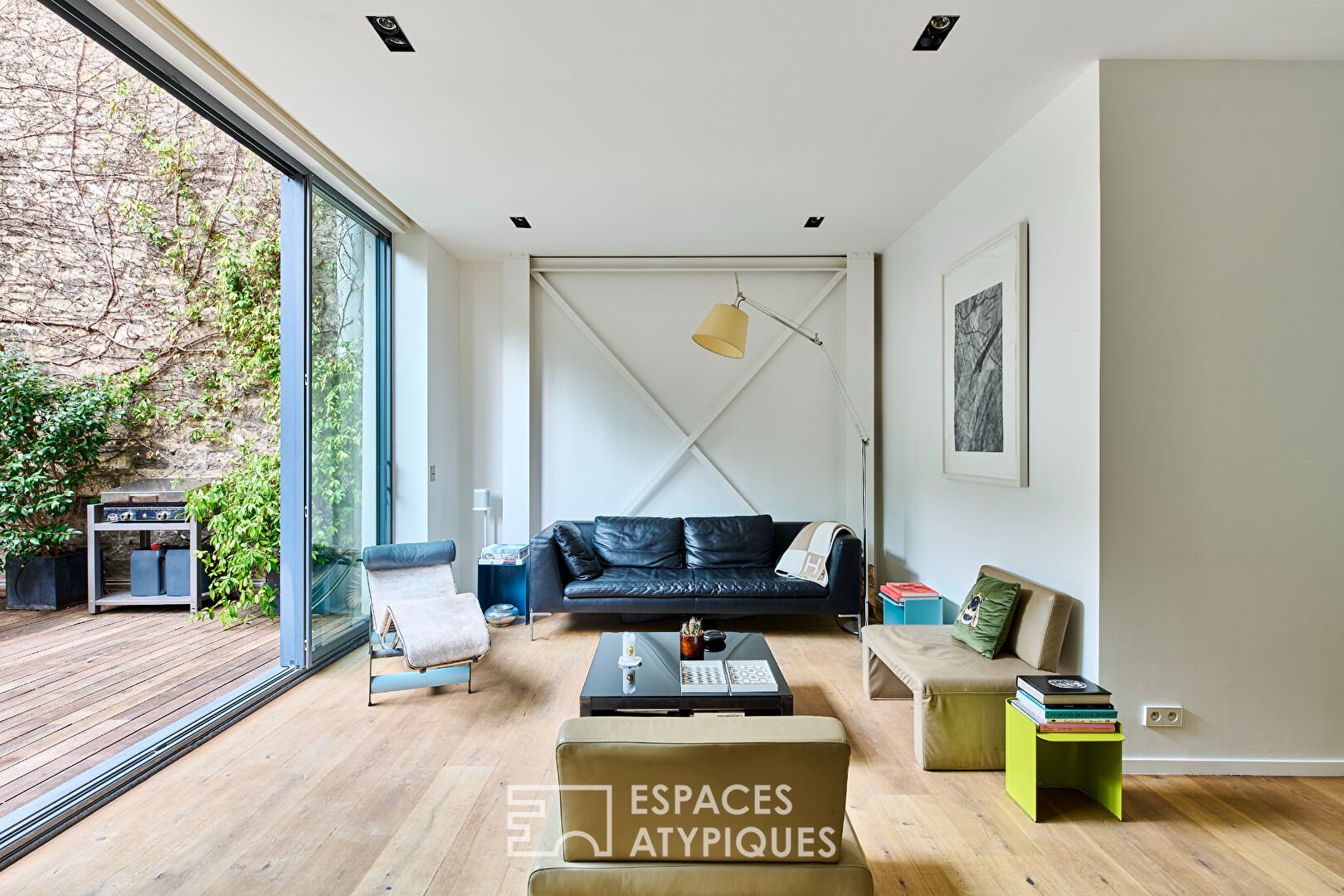 Crossing family duplex with terraces – Village d’Auteuil