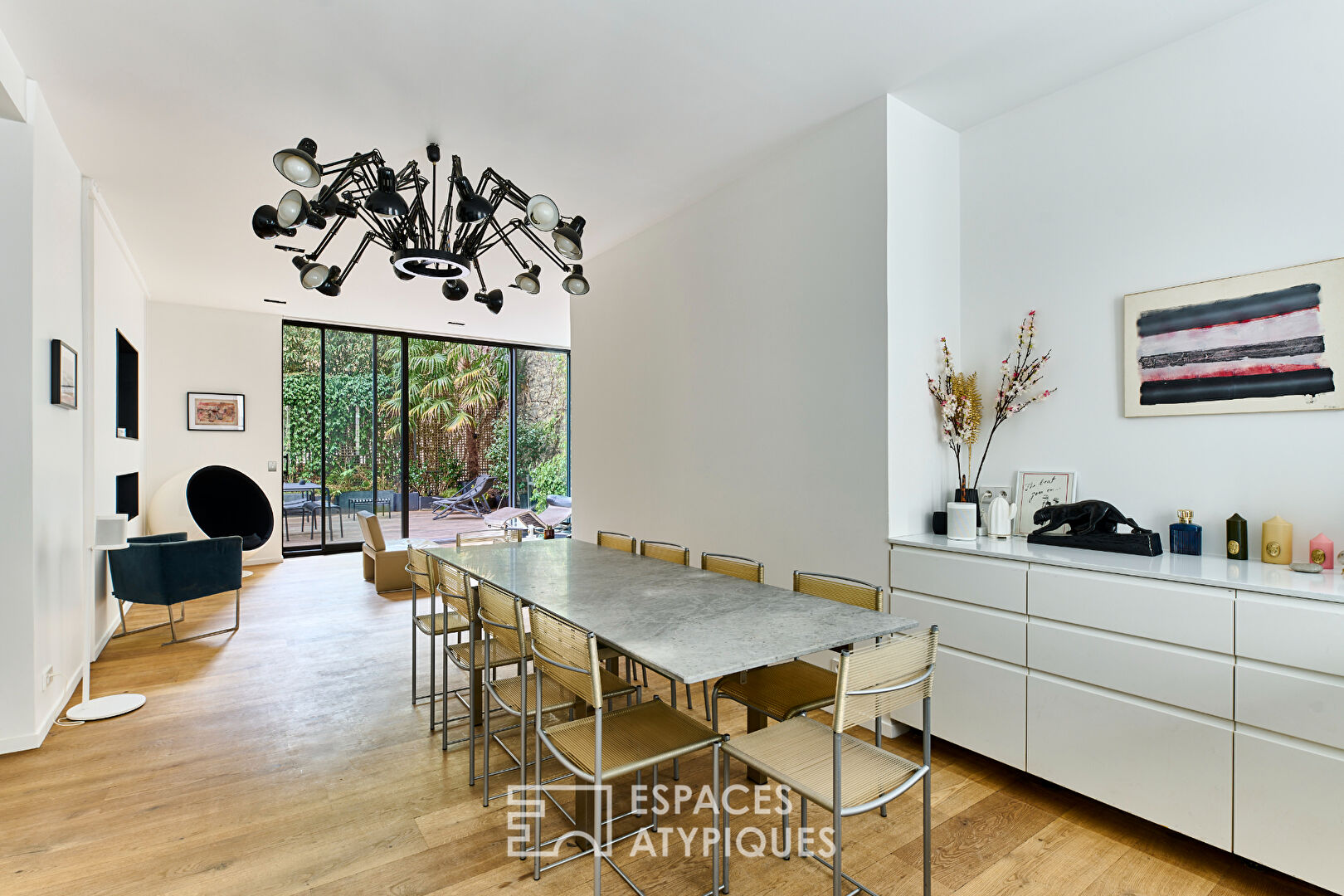 Crossing family duplex with terraces – Village d’Auteuil