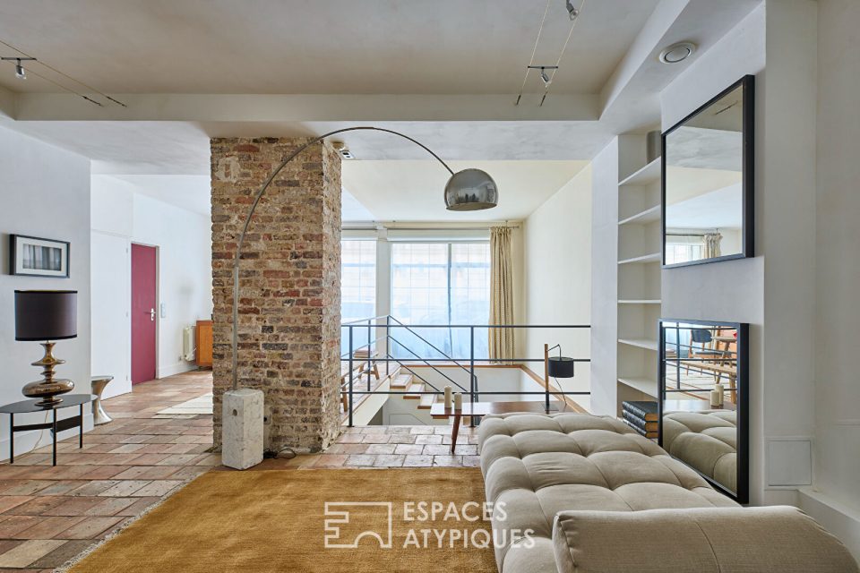 Duplex esprit loft - Lamarck-Caulaincourt - Montmartre