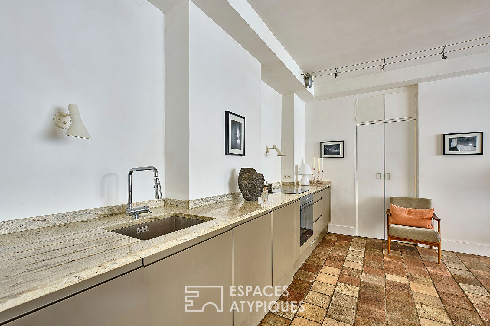 Duplex esprit loft – Lamarck-Caulaincourt – Montmartre