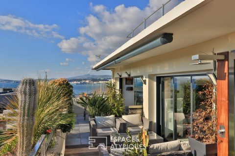 Penthouse sea view terrace of 35 m2 with jacuzzi