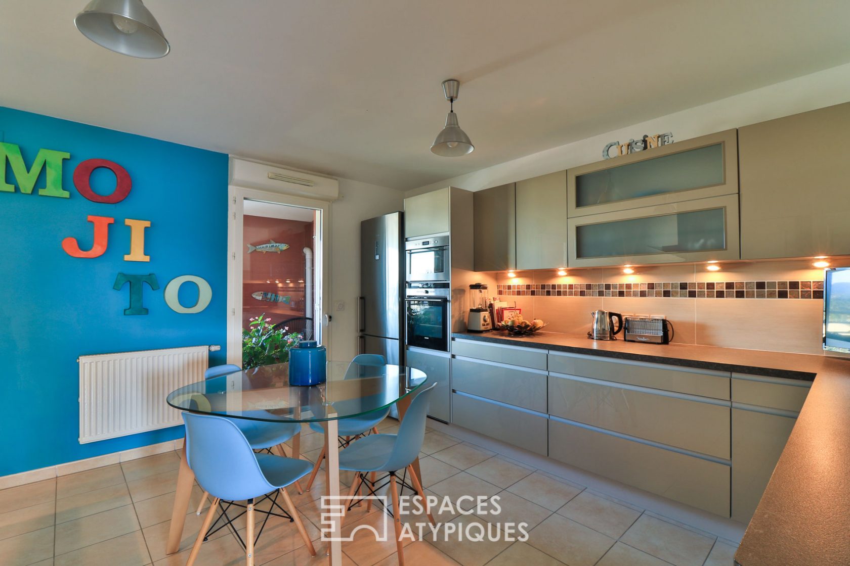 Appartement contemporain type Penthouse – terrasse 60 m2