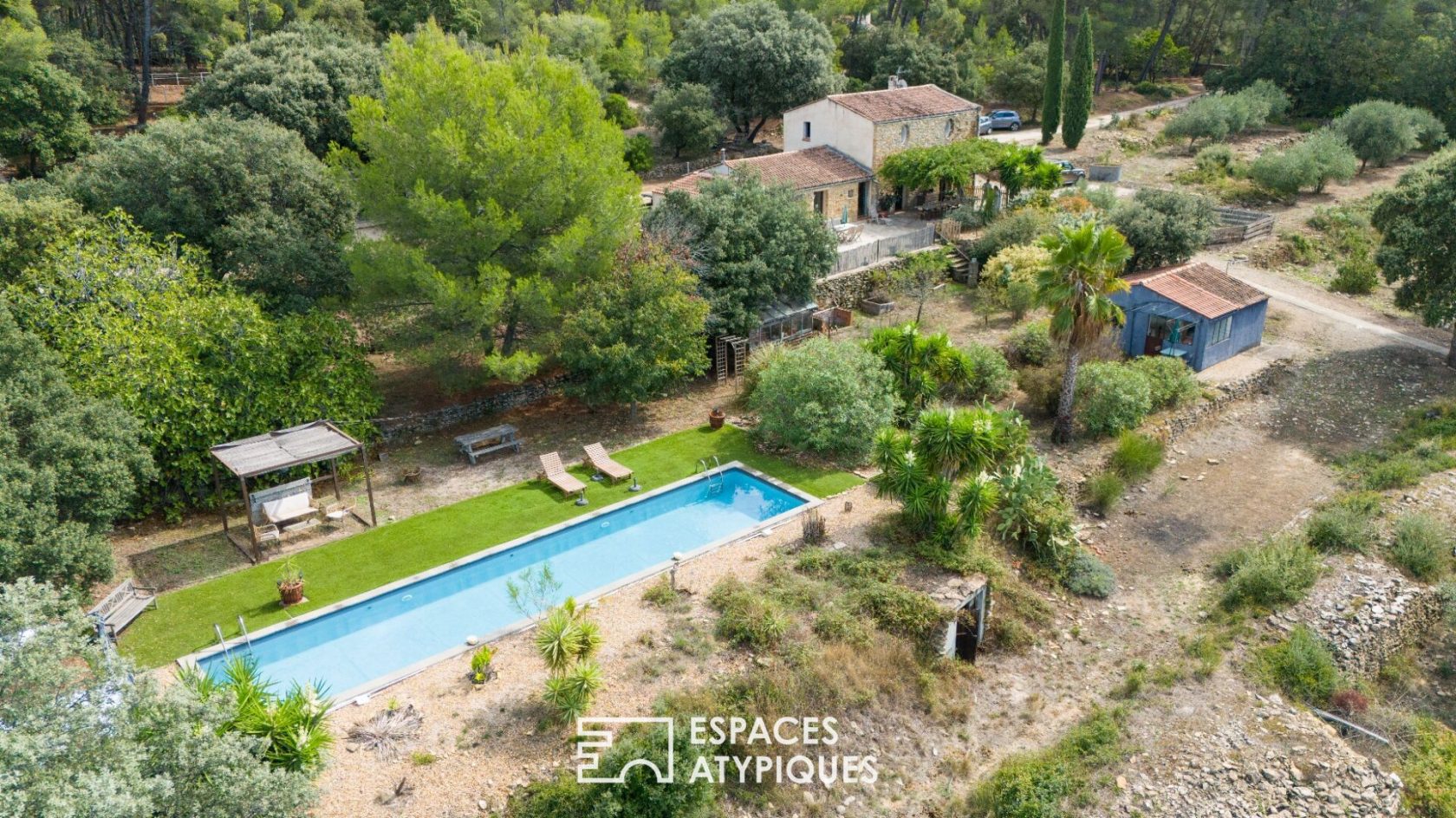 Bastide Provençale avec Vue et Piscine