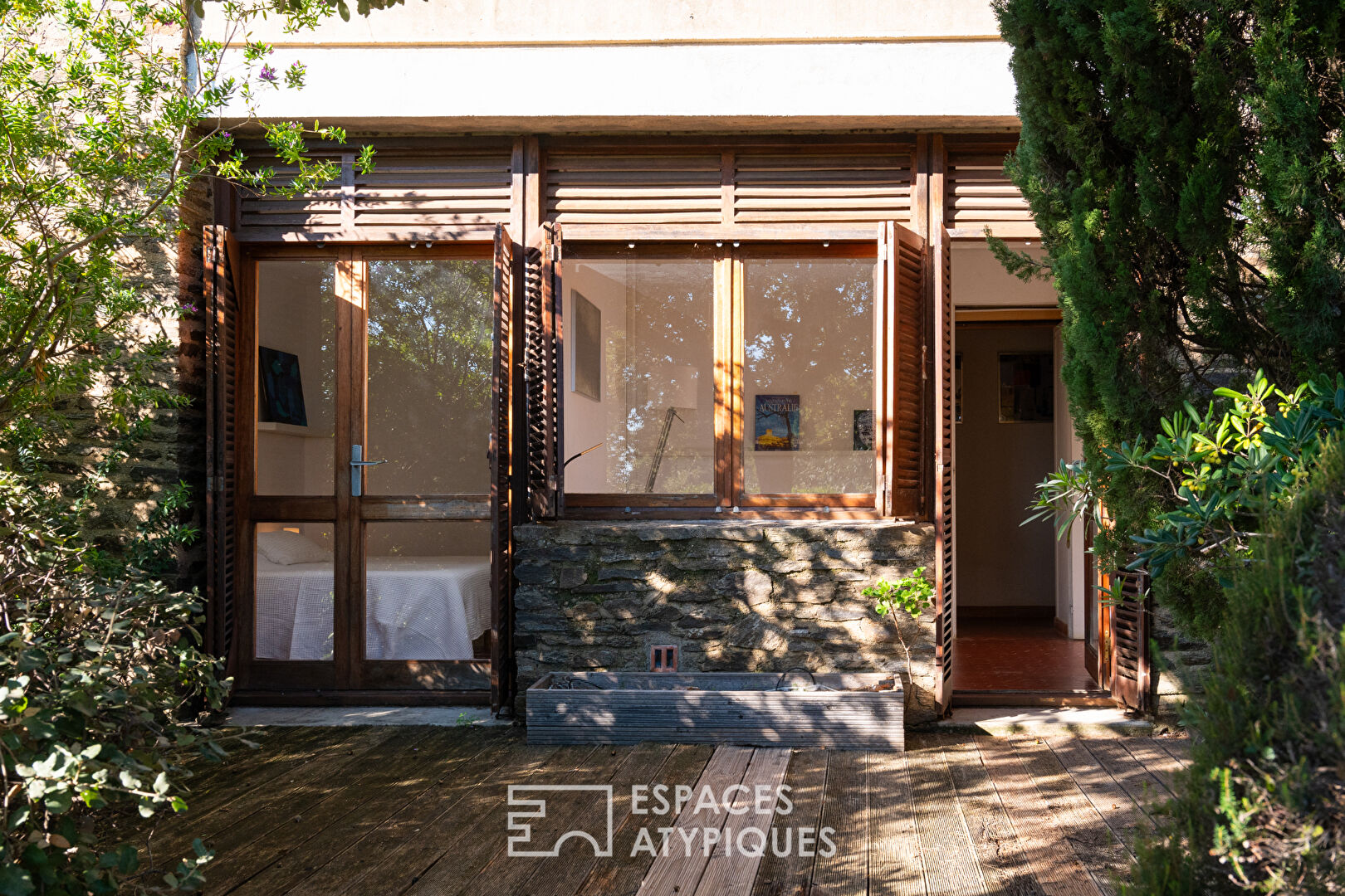 Villa d’architecte au Gaou-Bénat avec vue mer