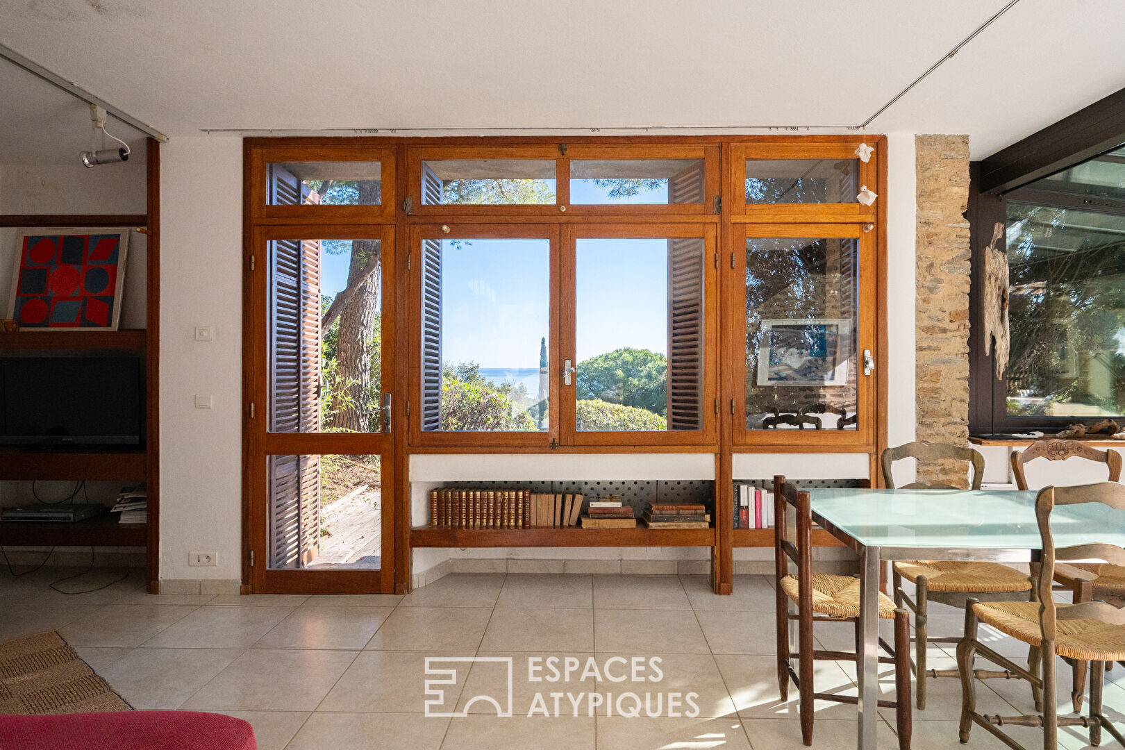 Villa d’architecte au Gaou-Bénat avec vue mer