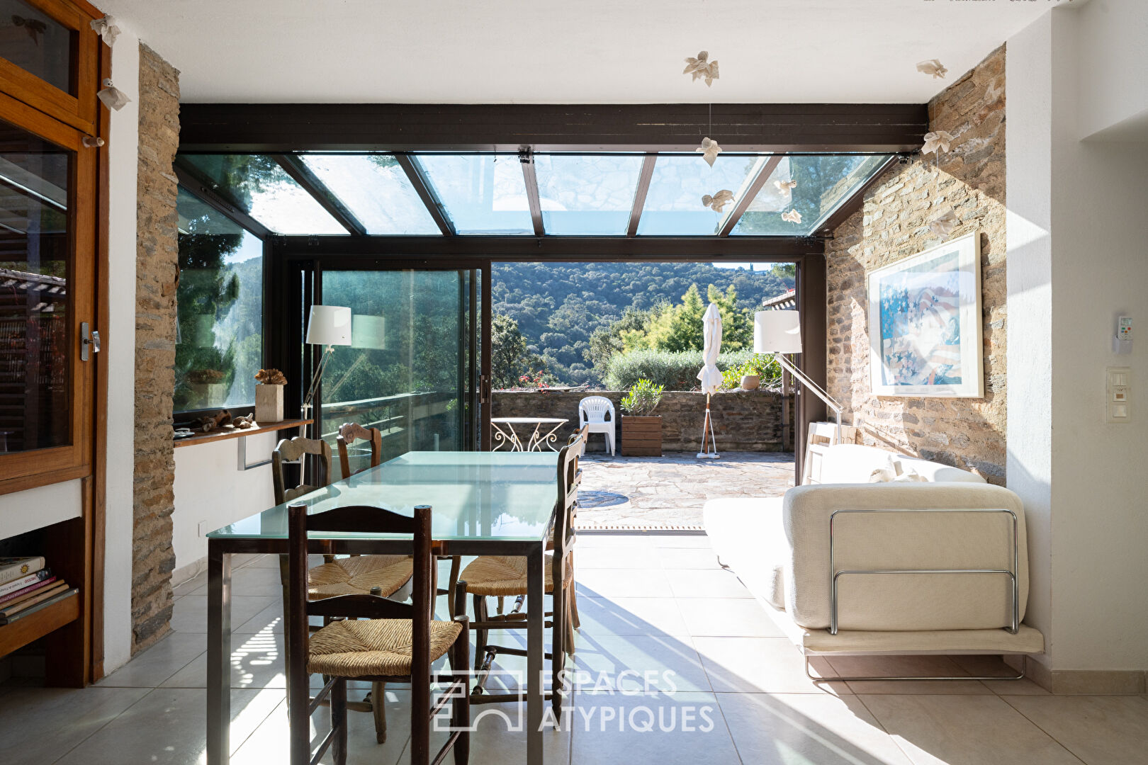 Villa d’architecte au Gaou-Bénat avec vue mer