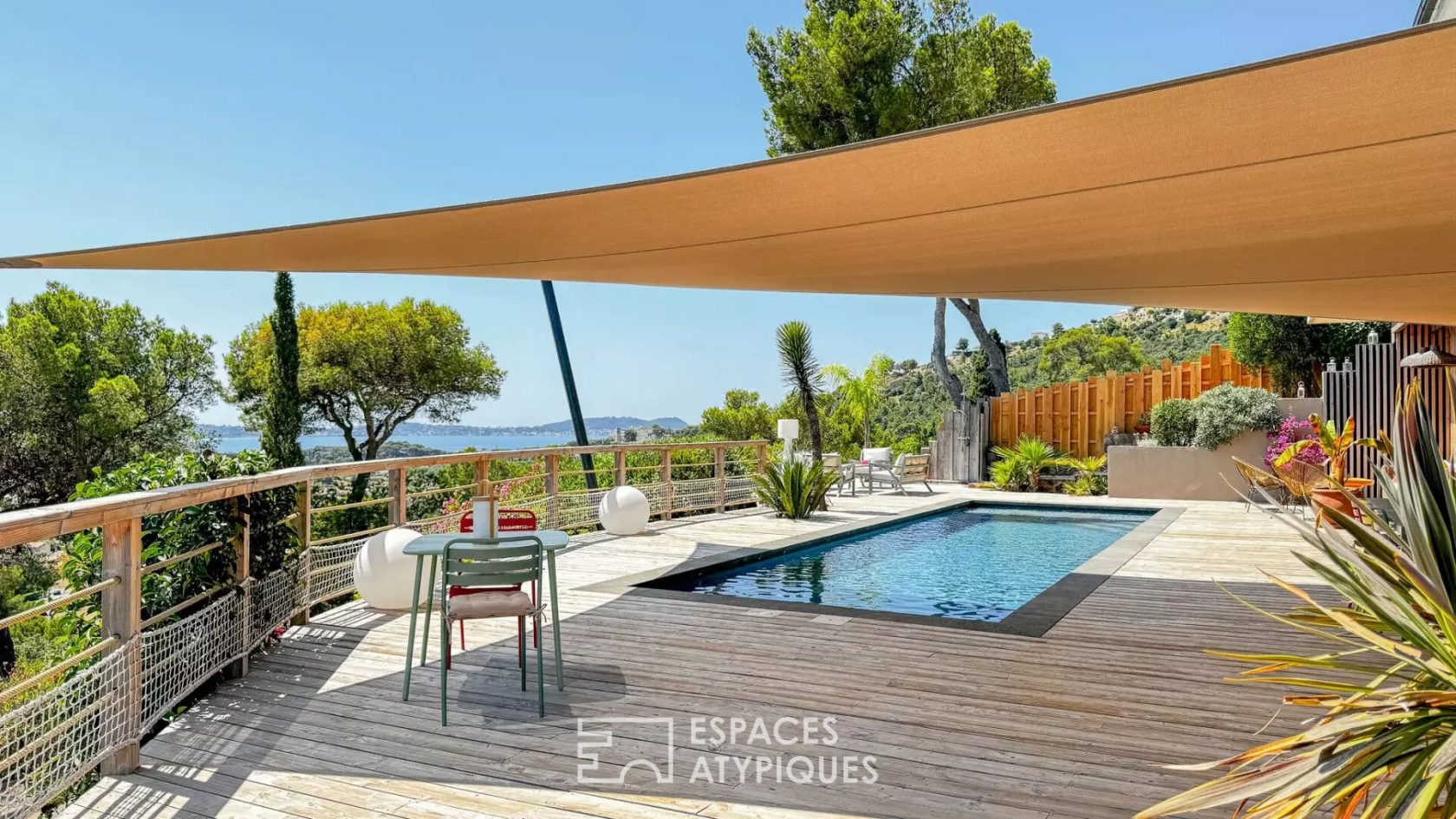 Villa contemporaine aux dimensions XXL avec vue mer à Hyères