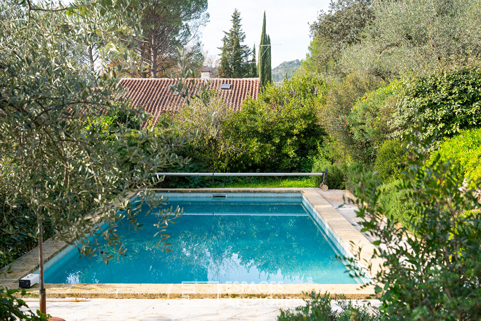 Maison d’architecte avec piscine et oliveraie