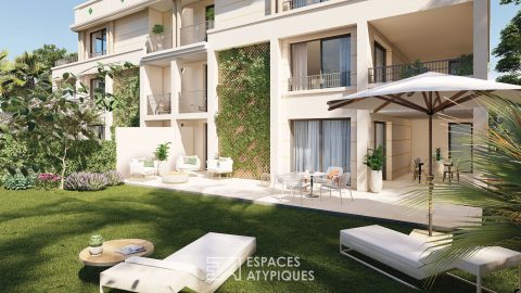 Appartement contemporain avec jardin