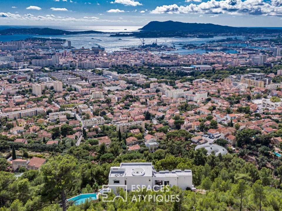 Hacienda Azuréenne vue cinématographique