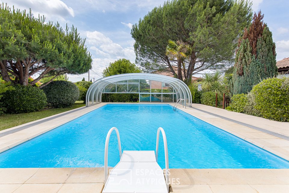 Belle villa avec piscine dans un environnement privilégié