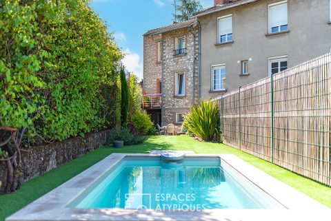 Charming Albigensian with garden and swimming pool, in the heart of a popular area.
