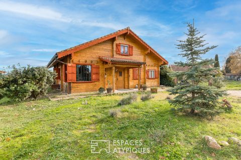 Chalet en bois au coeur de la campagne gaillacoise