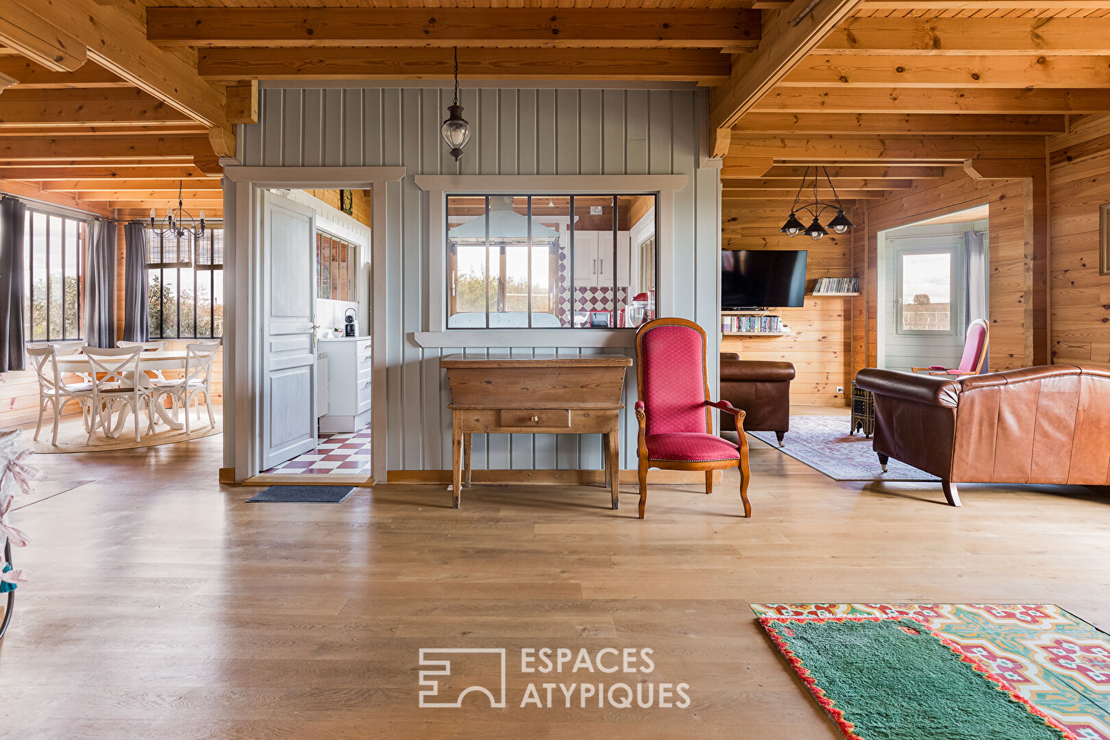 Chalet en bois au coeur de la campagne gaillacoise