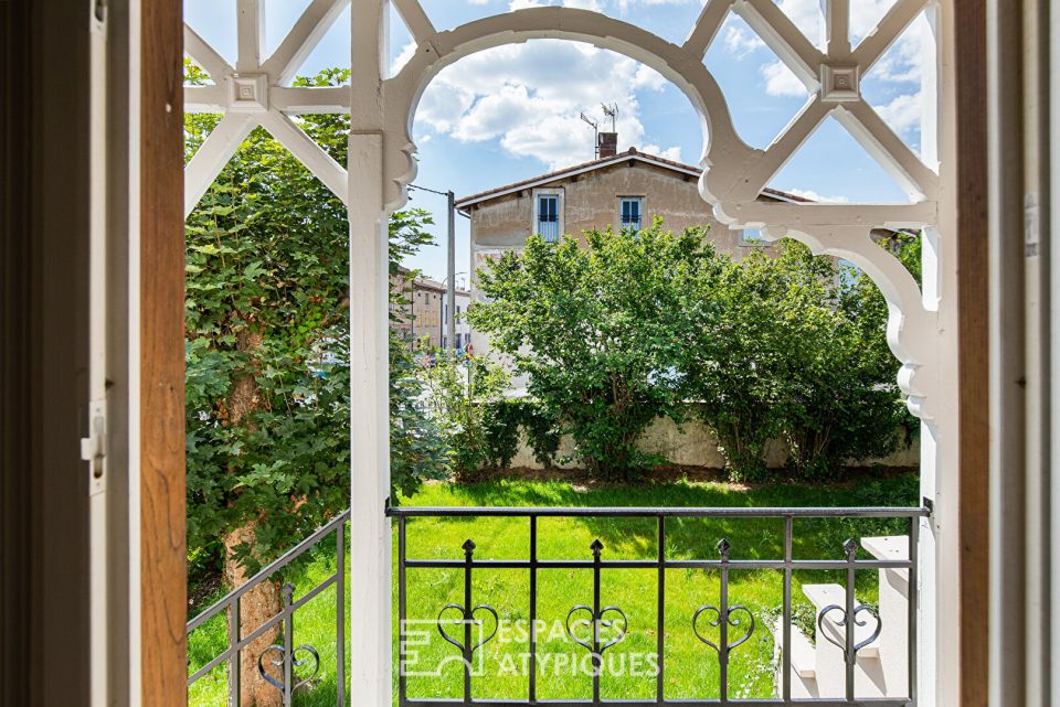 Maison bourgeoise rénovée avec jardin