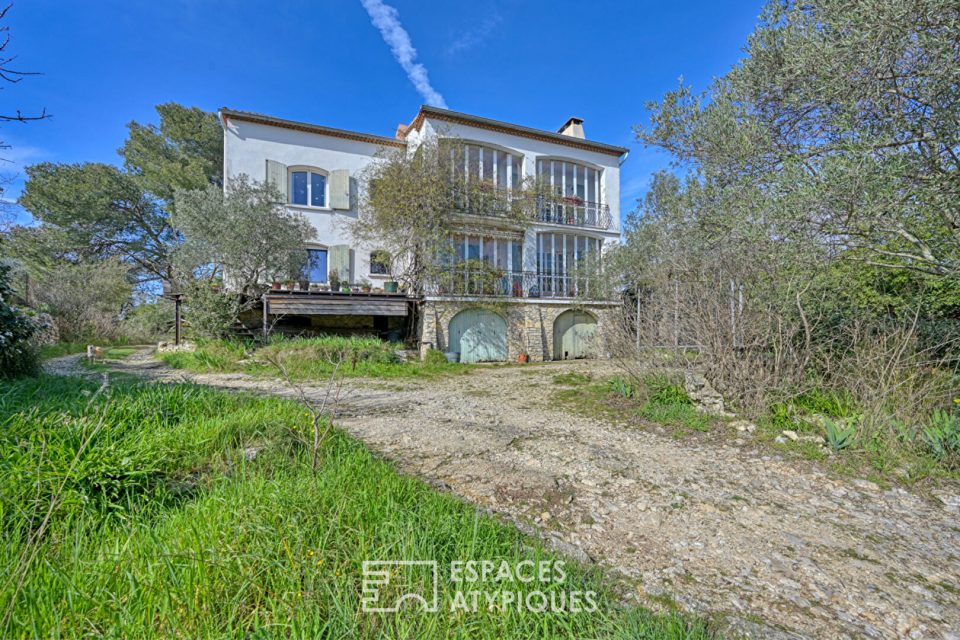 Maison à l'esprit méditerranéen avec vue - Castanet