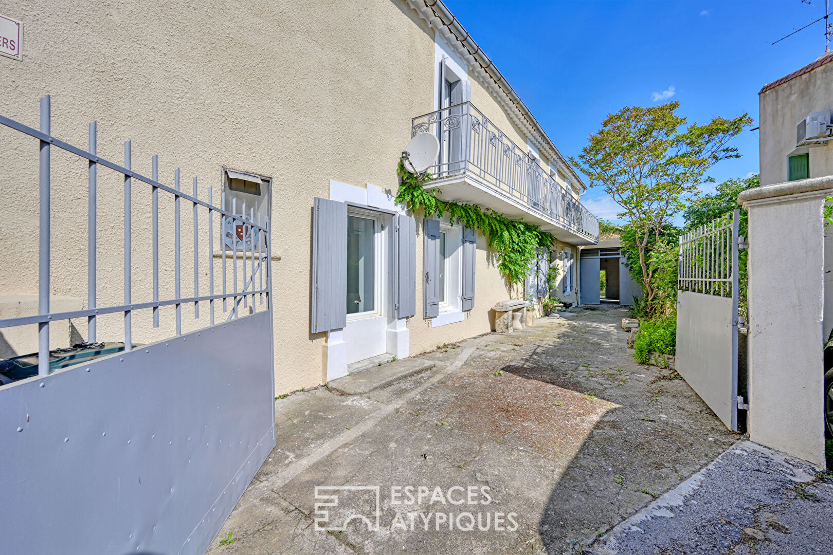 Maison au calme et son intime jardin