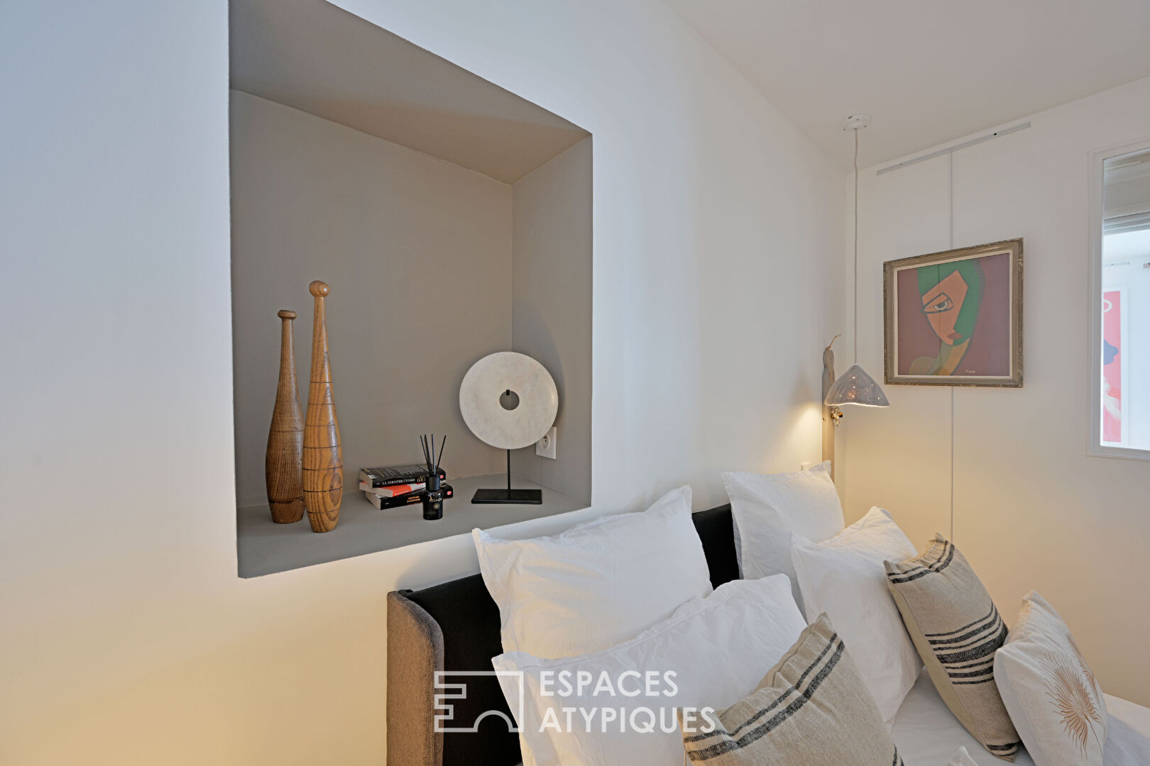 Ravissant appartement 3 pièces rénové, avec extérieur