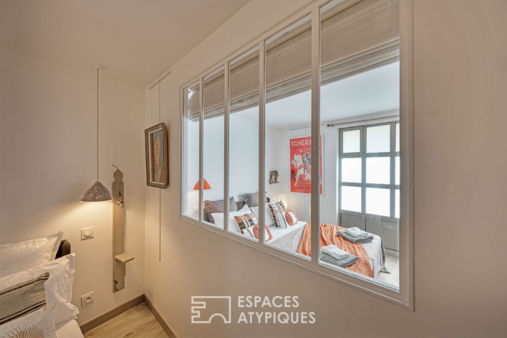 Ravissant appartement 3 pièces rénové, avec extérieur