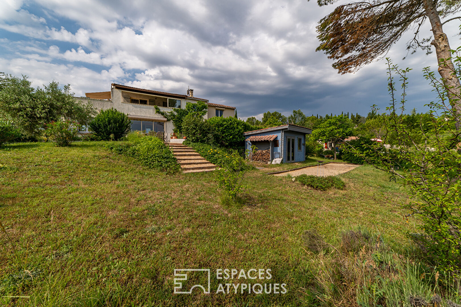 Villa avec vue dominante à Saint Ambroix