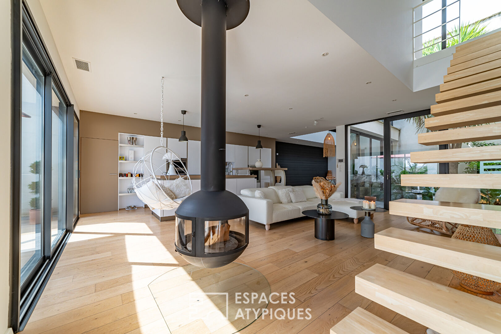 Sublime villa-loft avec piscine et spa