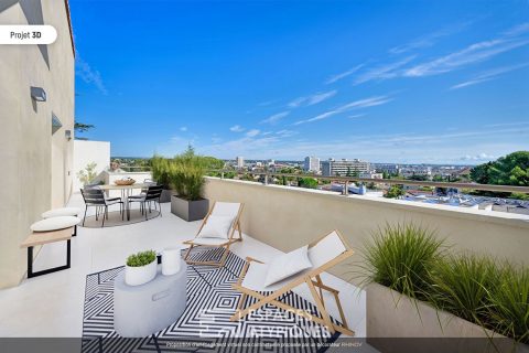 Appartement avec terrasse de 67m2 et vue panoramique