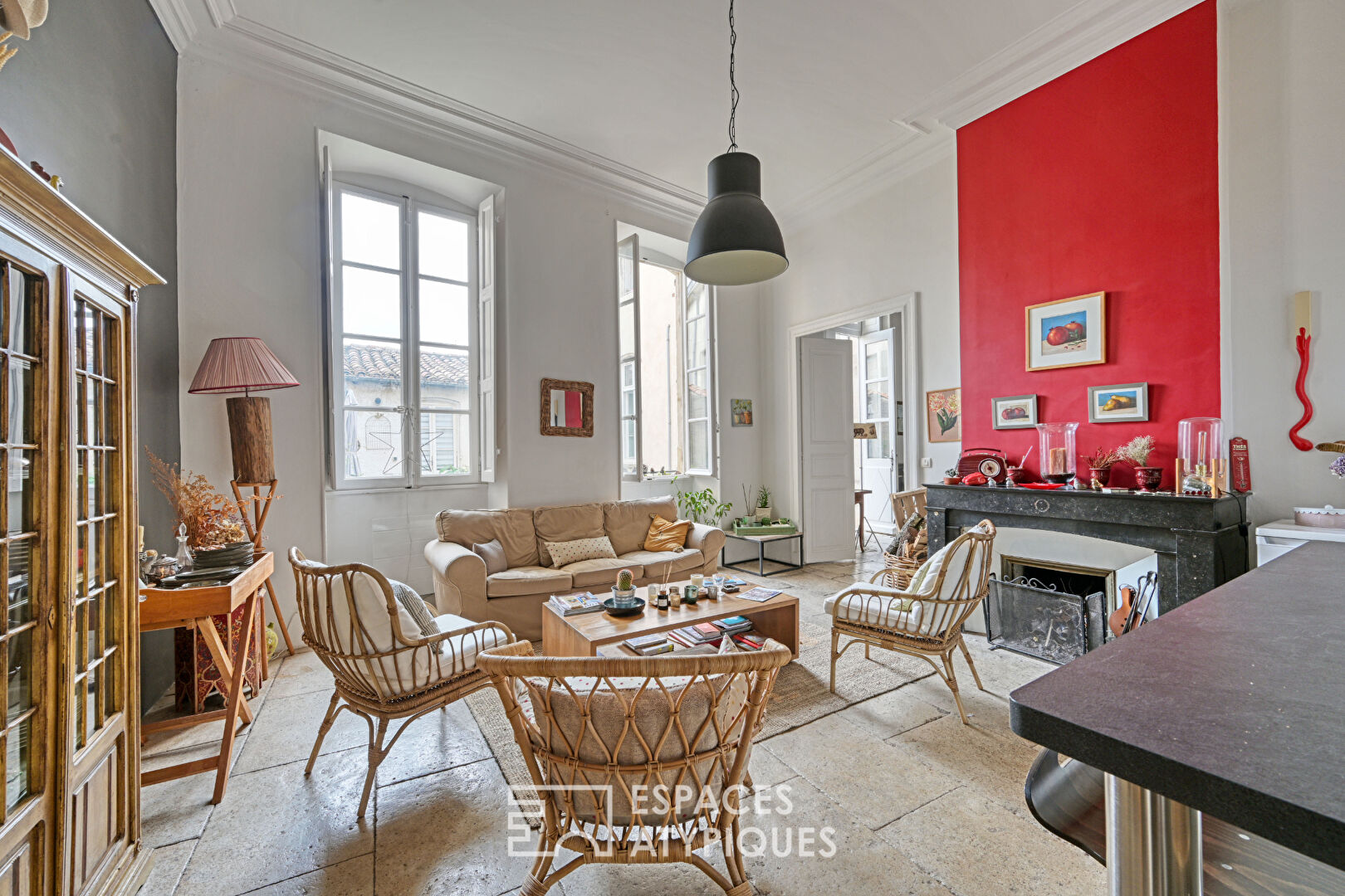 Rare Haussmannien avec terrasse – Maison Carrée