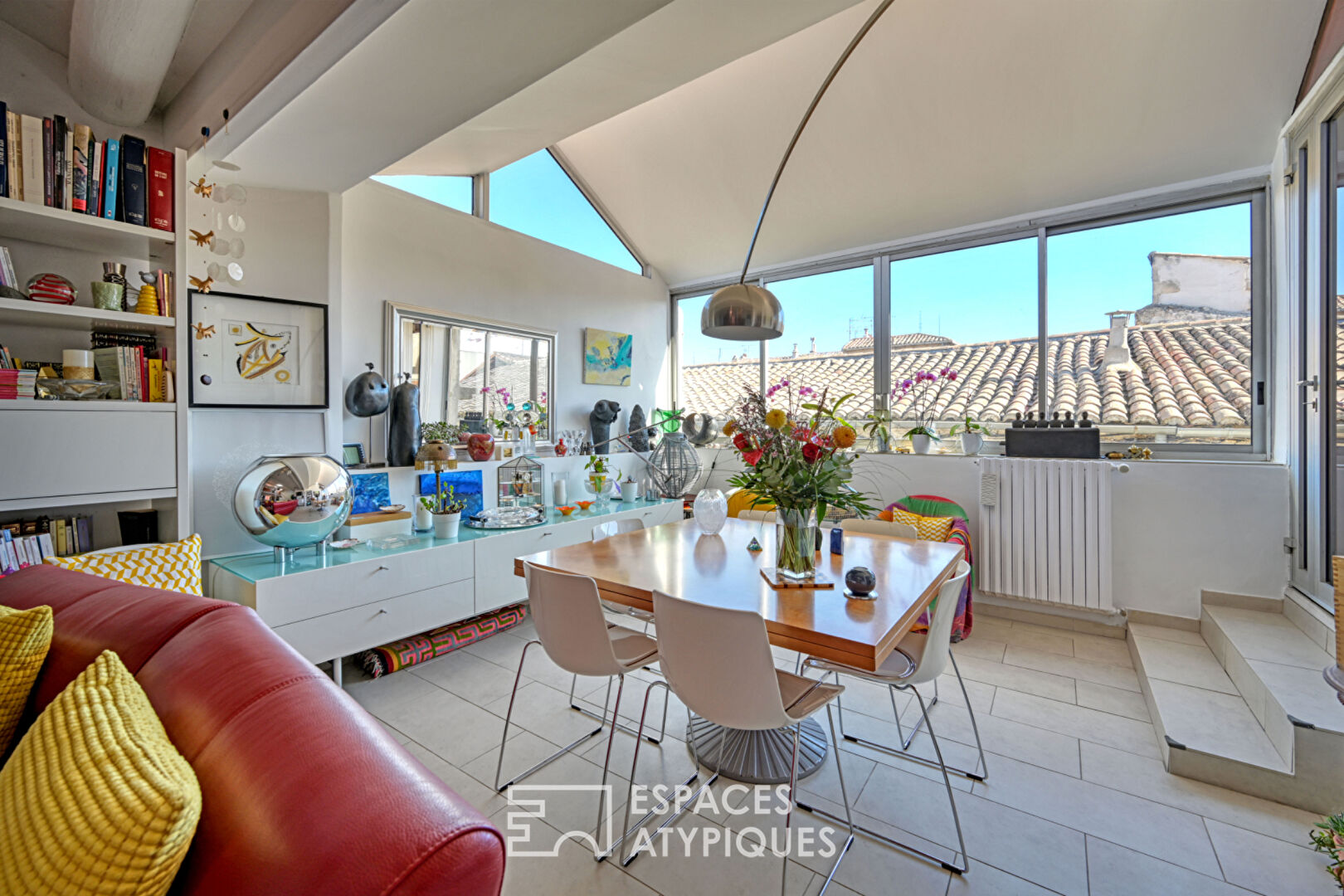 Appartement d’Artiste avec son toit terrasse