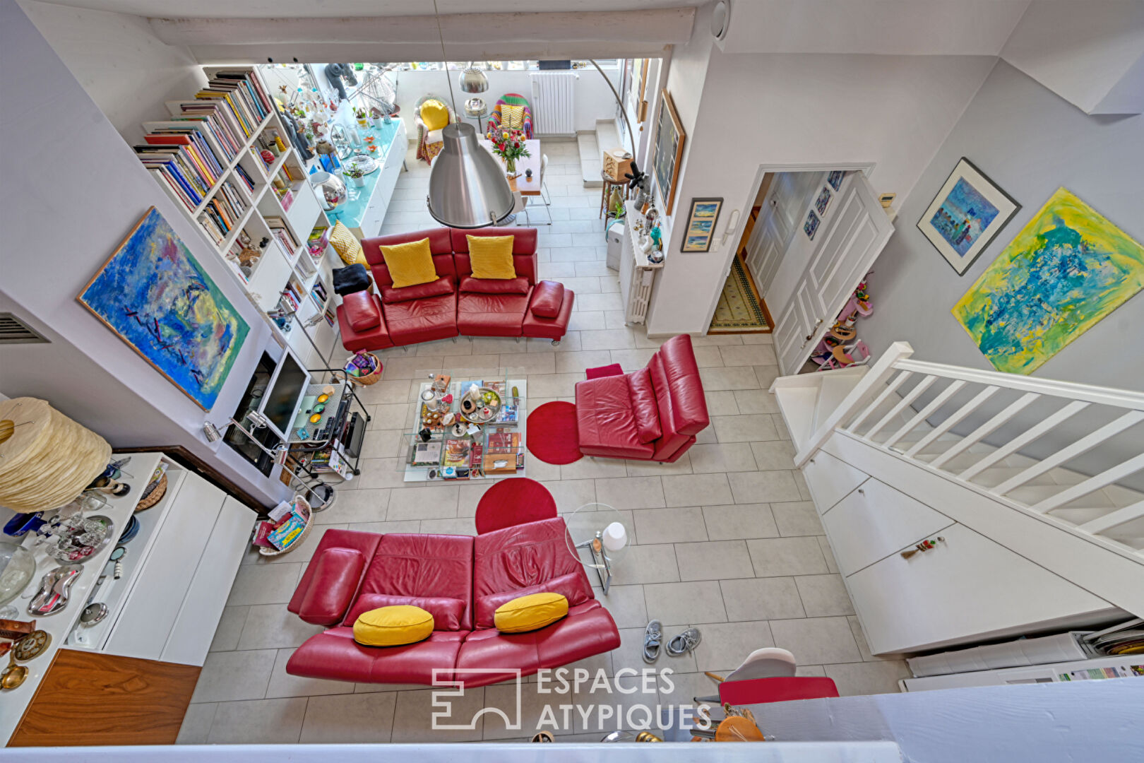 Appartement d’Artiste avec son toit terrasse