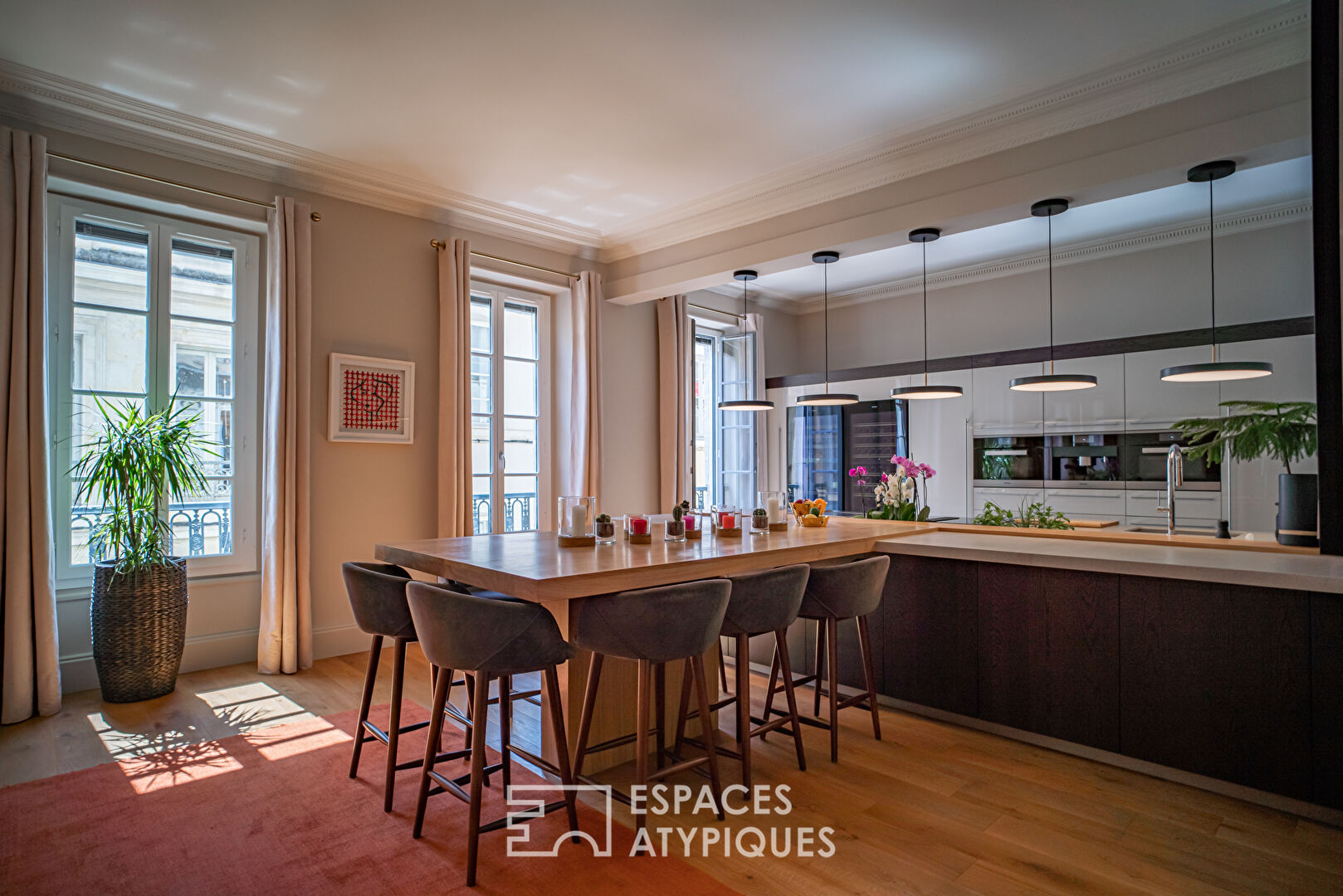 Exceptionnel appartement Haussmannien en coeur de ville