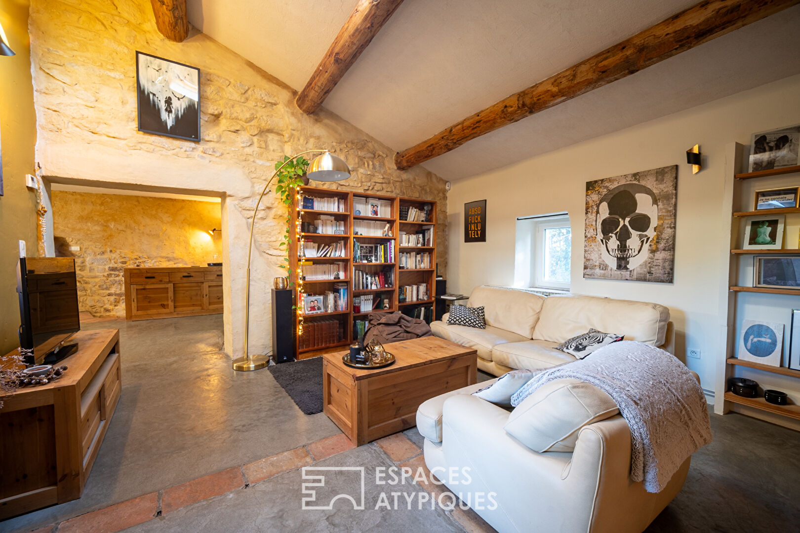 À 15 km d’Uzès, une maison de village pleine de charme et de caractère